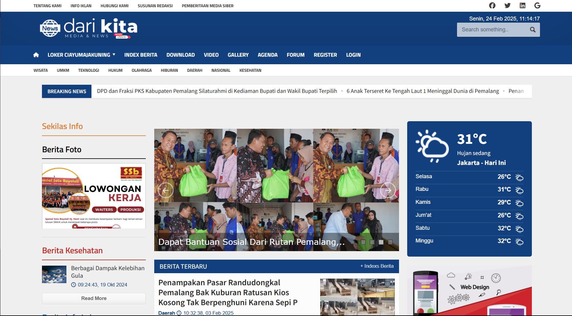 Portal Berita PHP Native