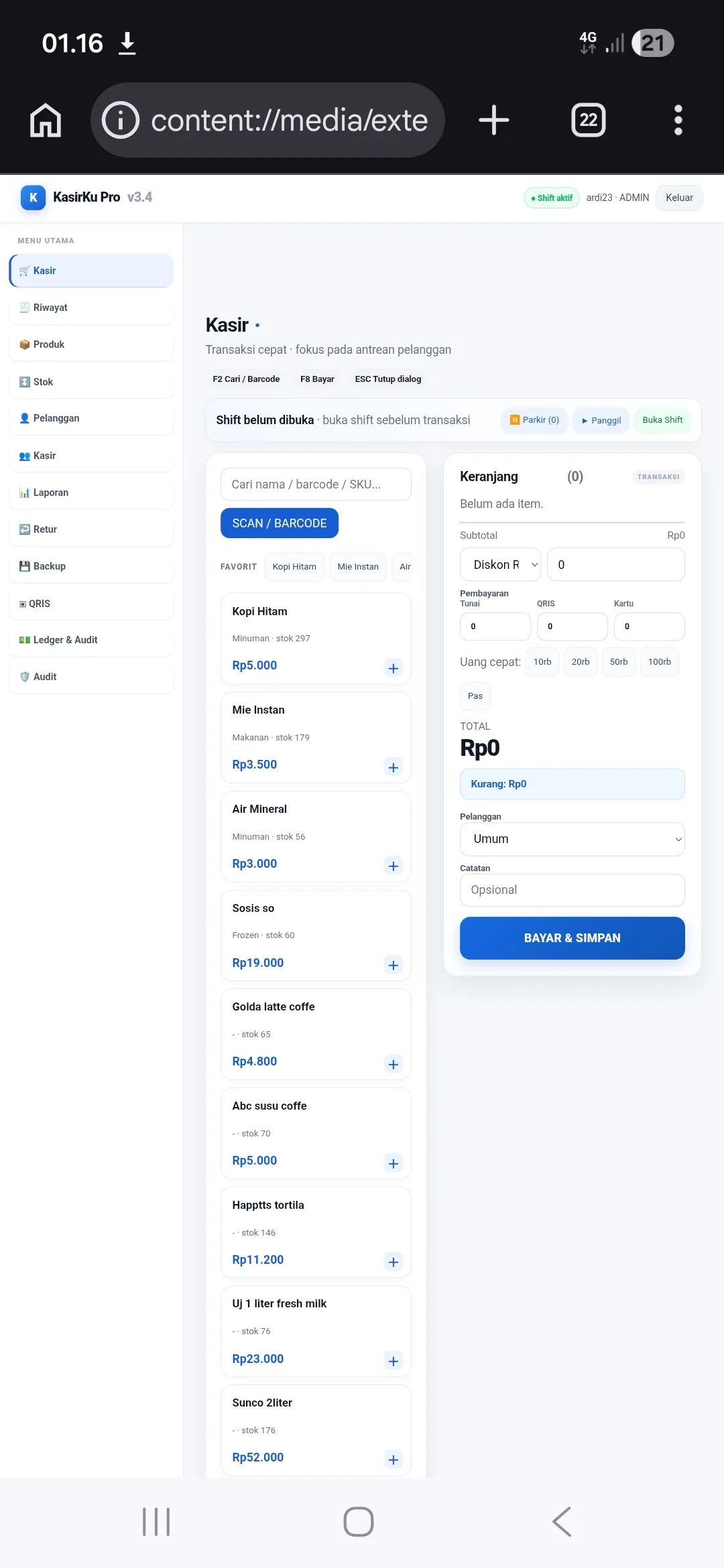 Kasirpro v4.9.1