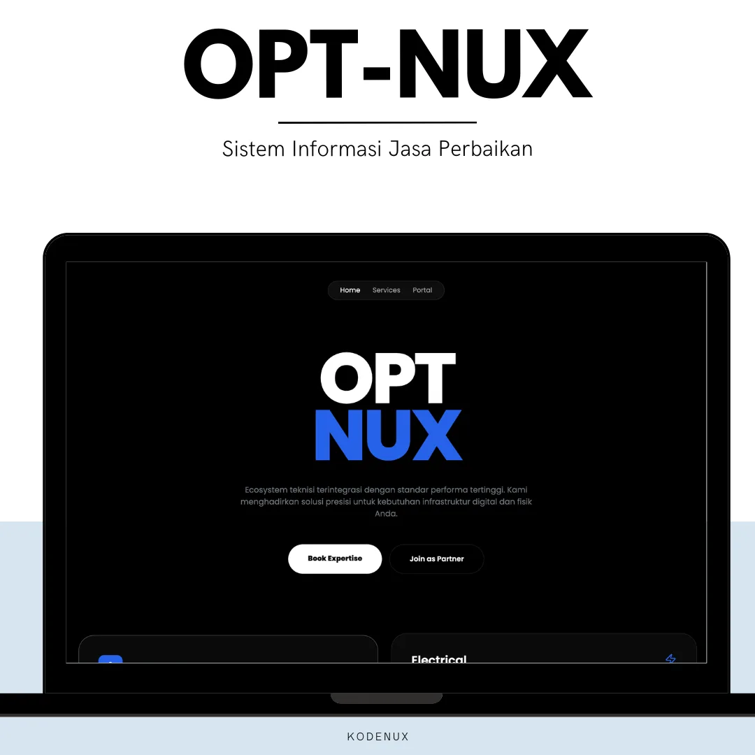 Sistem Informasi Jasa Perbaikan - OPT nux