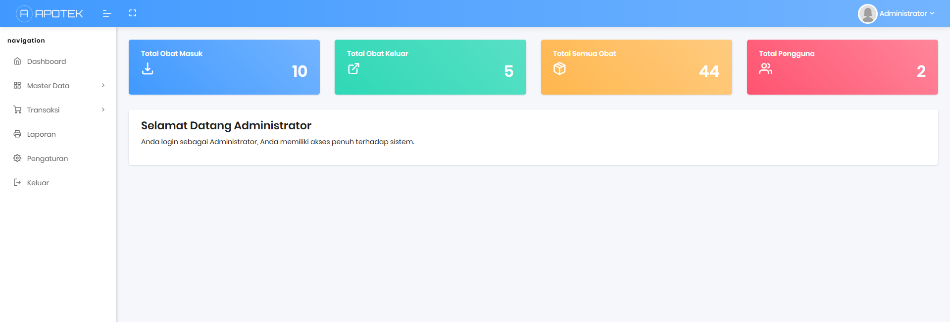 Aplikasi Inventory Apotek
