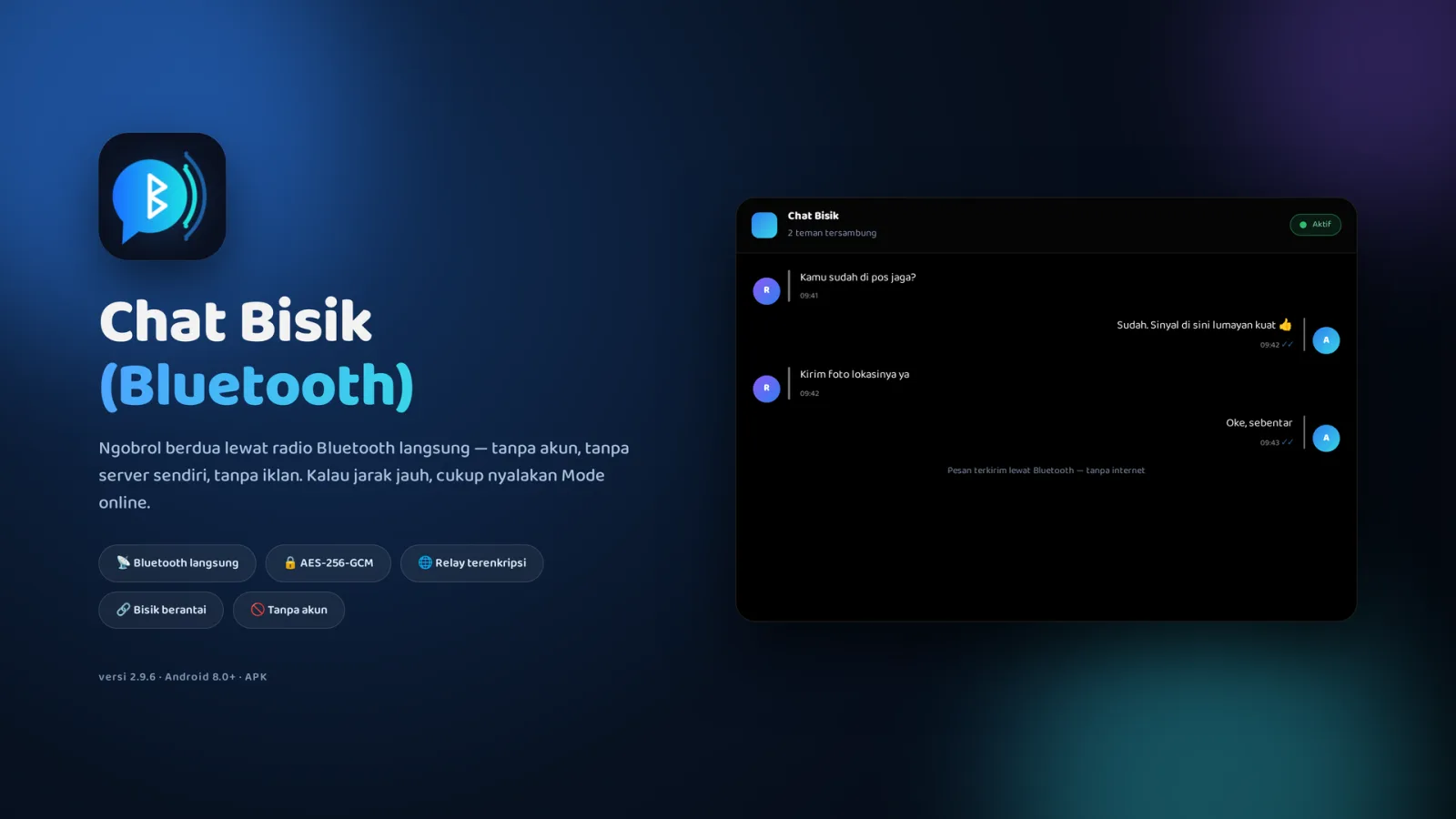 Chat Bisik (Bluetooth)
