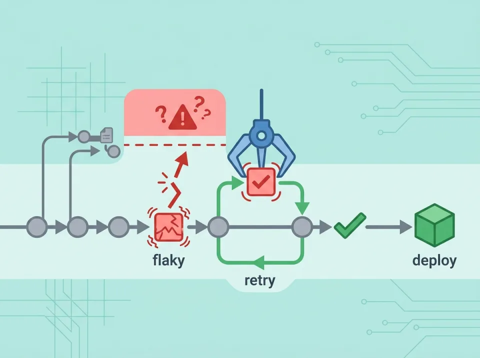Cara Menstabilkan Flaky Test E2E di CI tanpa Menambah Timeout
