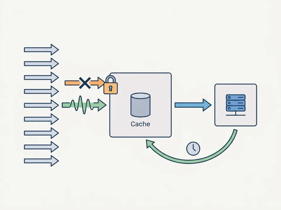 Mencegah Cache Stampede dengan Redis Lock dan TTL Jitter