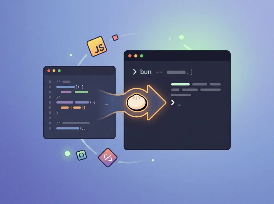 Menjalankan File JavaScript Pertama dengan Bun