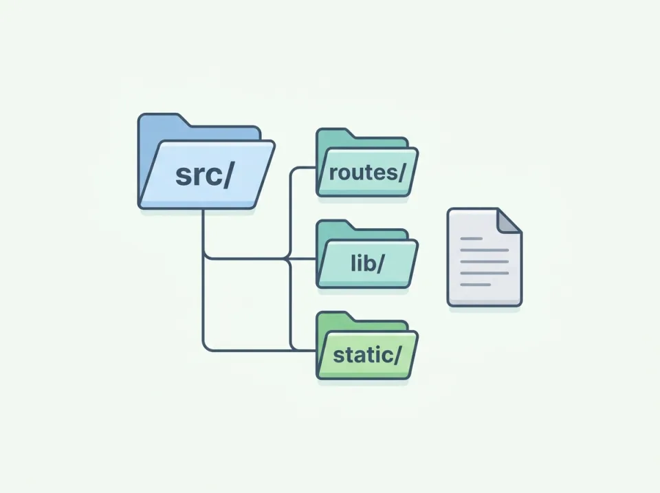 Mengenal Struktur Folder SvelteKit lewat Contoh Project Sederhana
