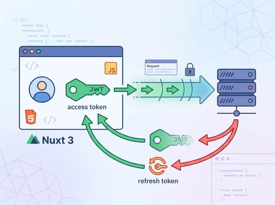 Membangun Autentikasi JWT di Nuxt 3 dengan Refresh Token