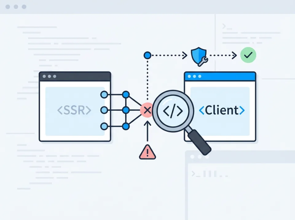 Debugging Hydration React: Sinkronisasi State SSR dan Client