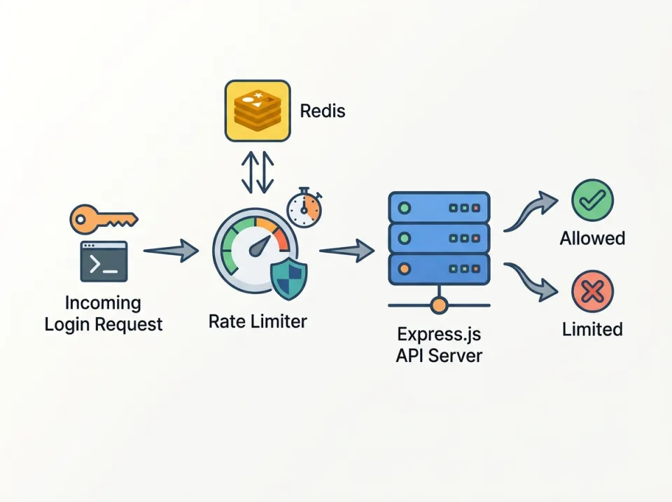Rate Limiting Login API di Express.js untuk Mencegah Brute Force