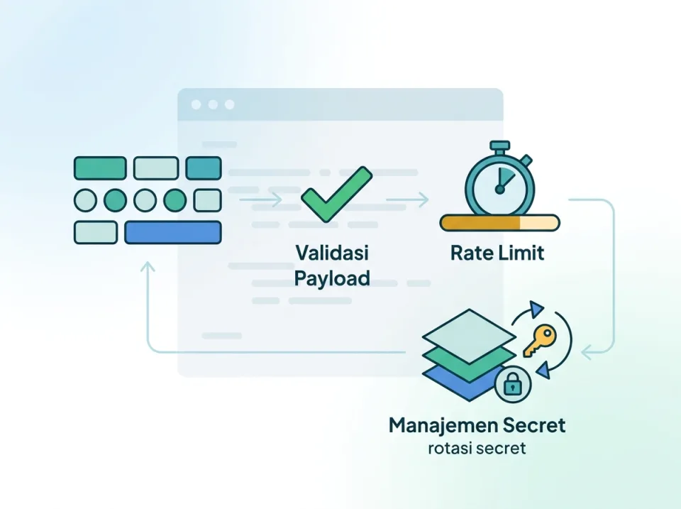 Strategi Otentikasi API: Validasi Payload, Rate Limit, dan Manajemen Secret