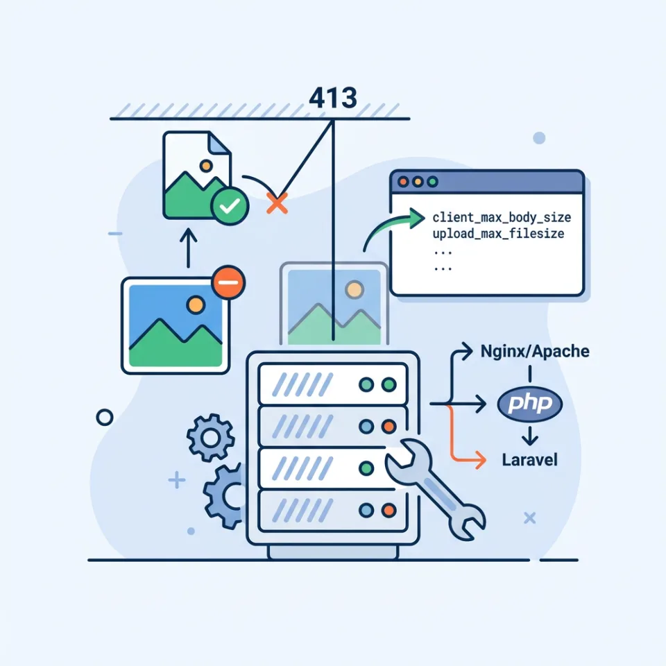 Upload Gambar Laravel Gagal 413: Cara Cepat Menemukan dan Mengatasi Request Entity Too Large
