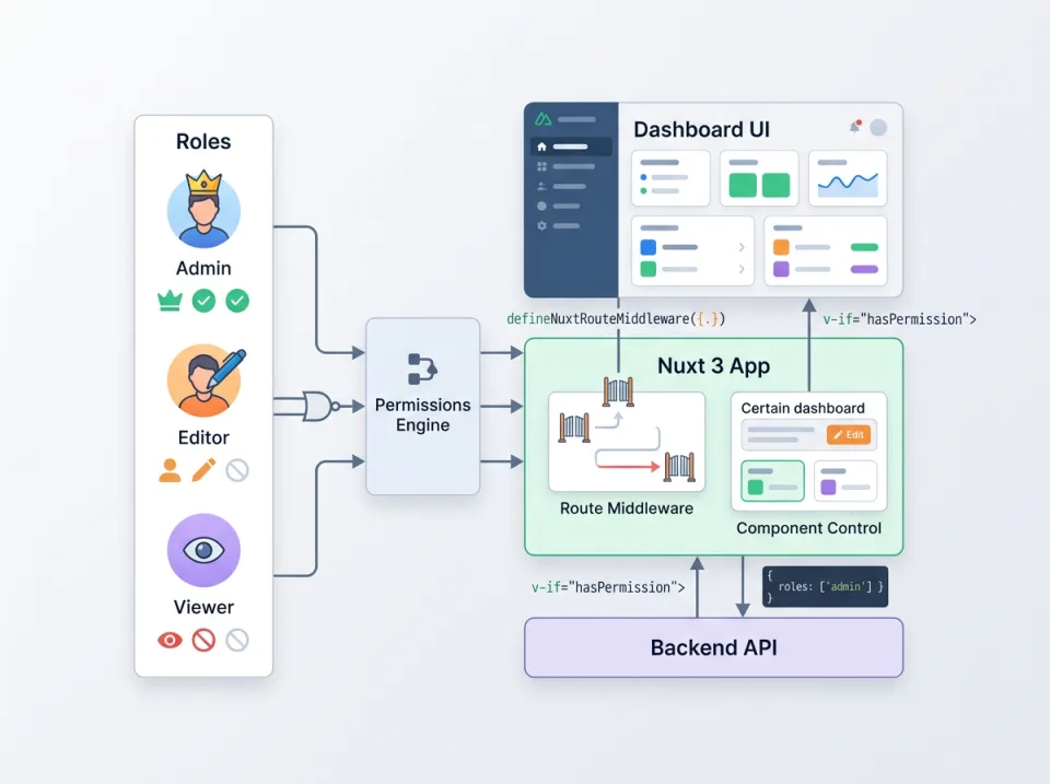 Implementasi Role-Based Access Control di Nuxt 3 untuk Aplikasi Dashboard