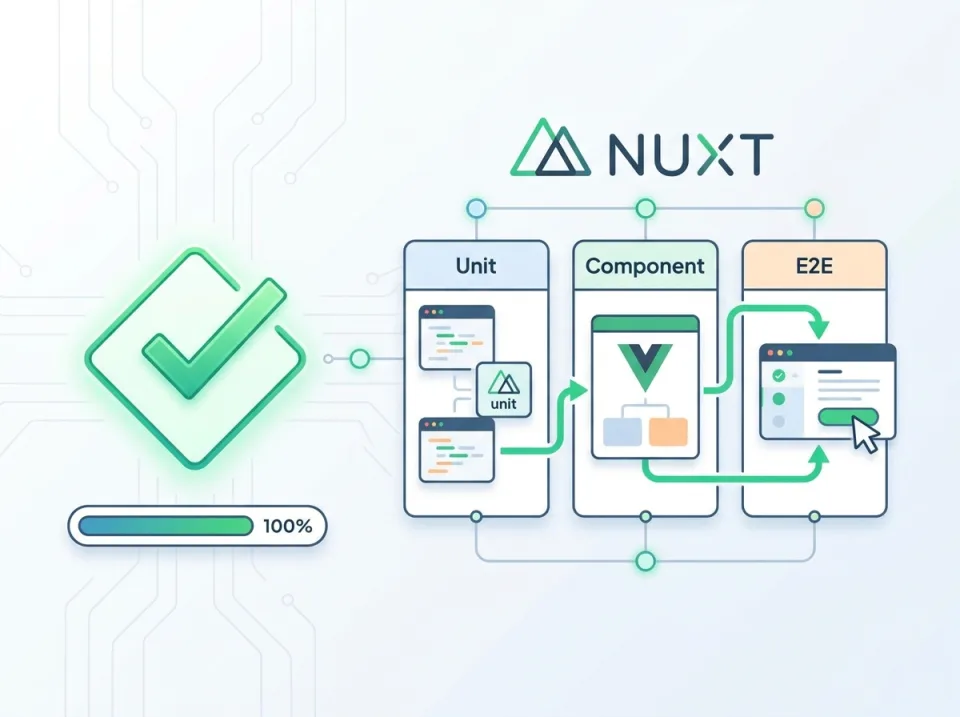 Testing Nuxt Terbaru: Unit, Component, dan E2E yang Efisien