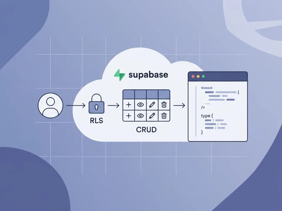 CRUD Aman dengan Supabase Database dan Row Level Security