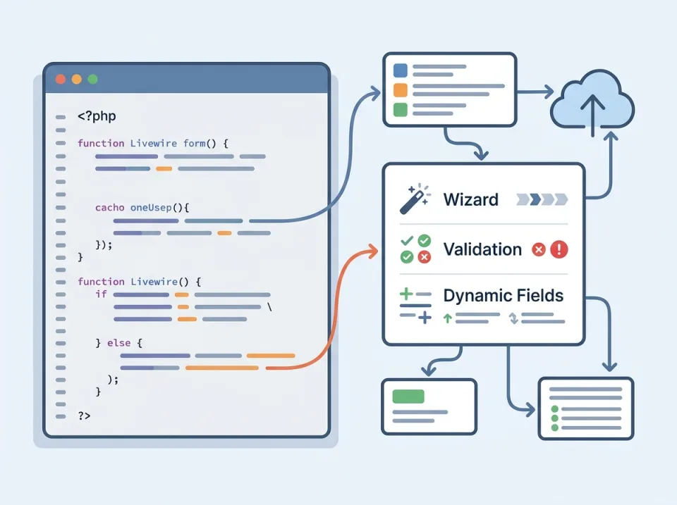 Livewire 4 dan Form Kompleks: Validasi, Wizard, dan Dynamic Fields