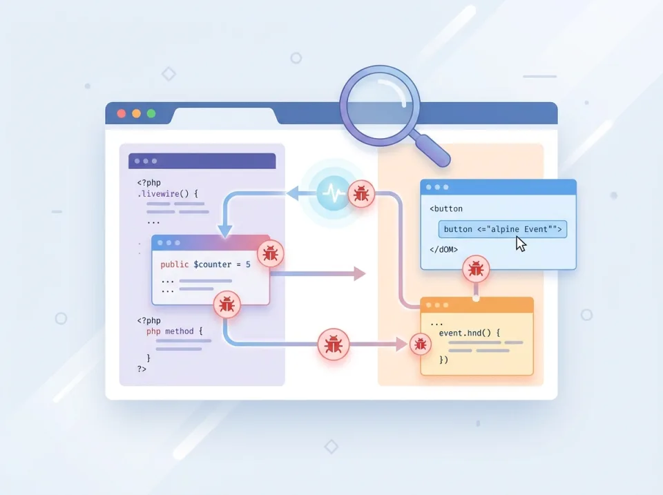 Debugging Livewire 4: Cara Melacak Bug State dan Event