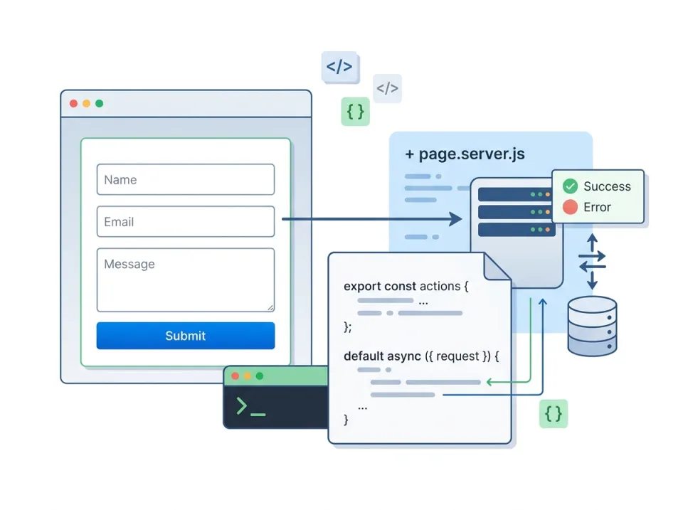 SvelteKit Actions: Kirim Form POST Tanpa API Manual