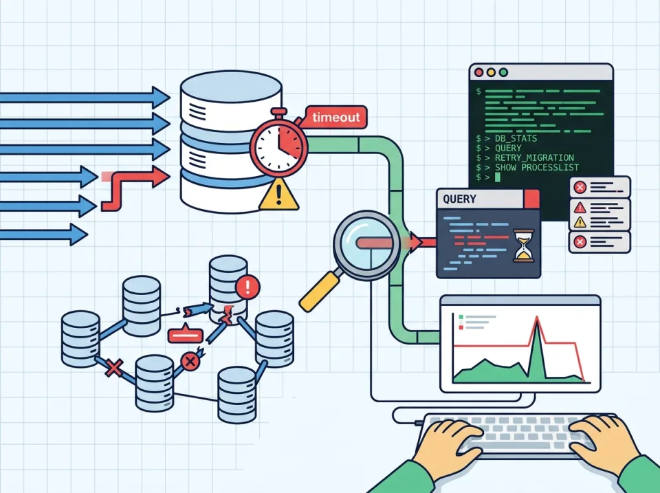 Studi Kasus Debugging: Pool DB Timeout di Migrasi Batch
