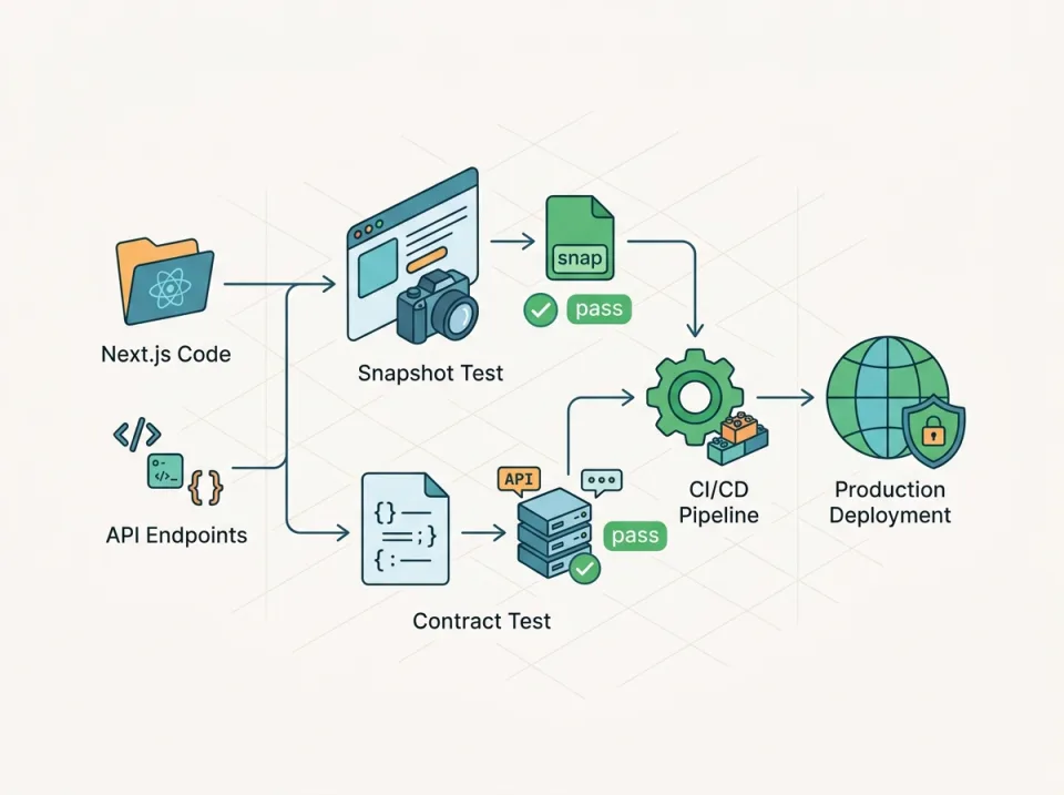 Strategi Snapshot dan Contract Test di Next.js untuk Cegah Regresi