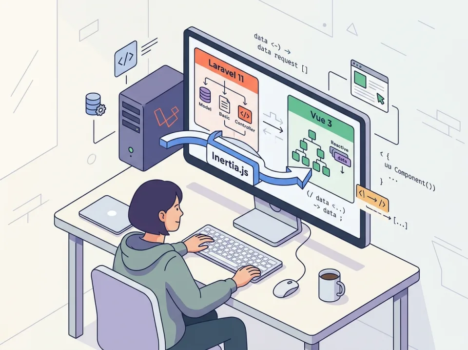 Memulai Inertia.js dengan Laravel 11 dan Vue 3 dari Nol