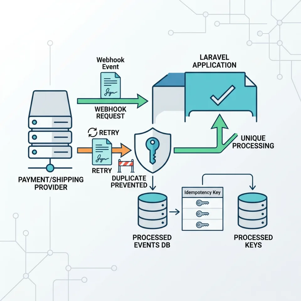 Webhook Laravel Dobel Diproses: Cegah dengan Idempotency Key