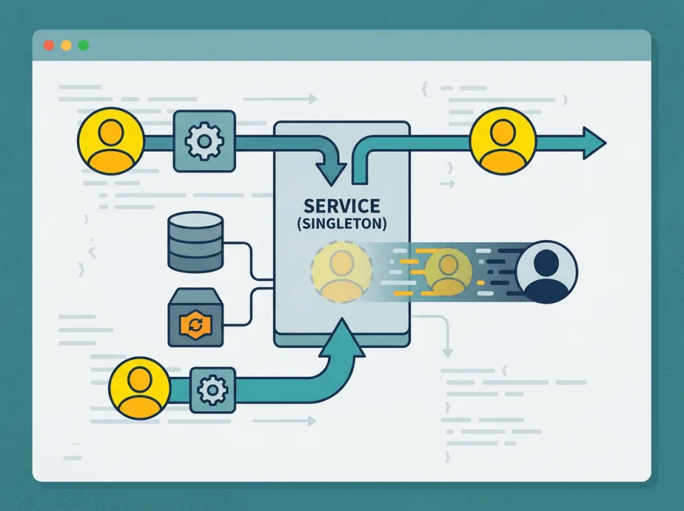 Laravel Octane Bikin Data Nyangkut Antar Request? Waspadai Singleton