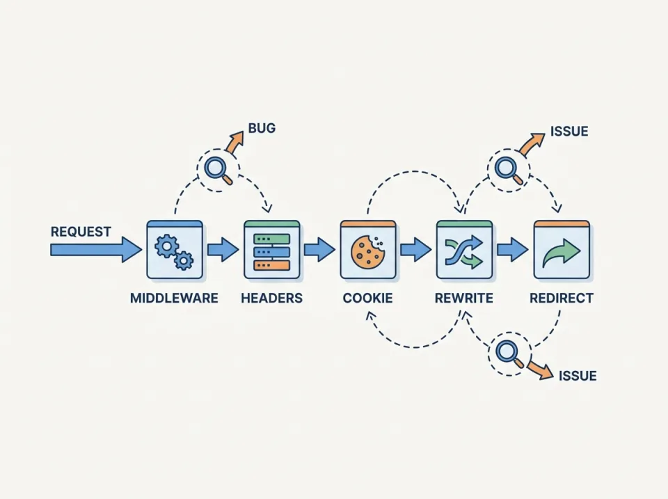 Debugging Middleware, Header, dan Redirect di Next.js 16