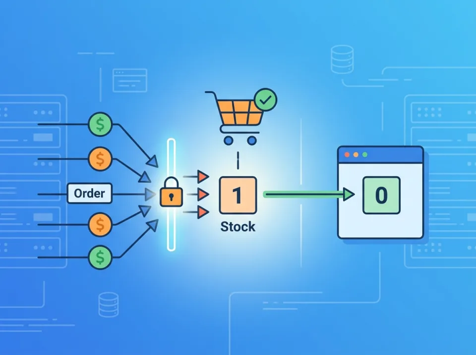 Mencegah Overselling Stok di Laravel Saat Flash Sale Serentak