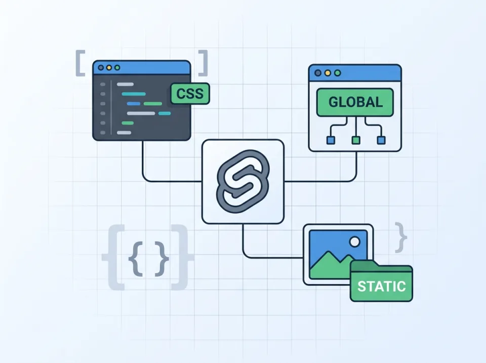 Styling di SvelteKit: CSS Lokal, Global, dan File Static