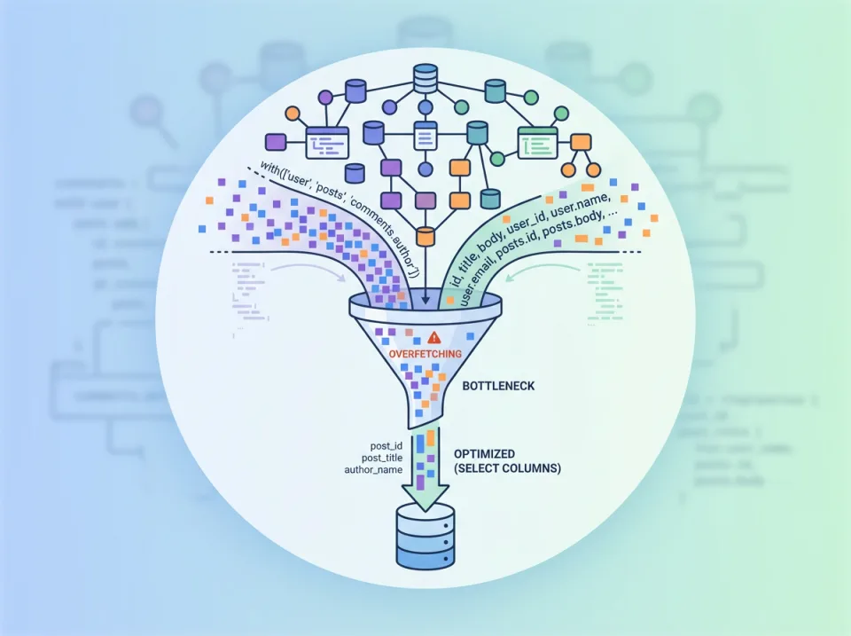 Eager Loading Laravel Masih Lambat? Kurangi Kolom dan Nested Relasi