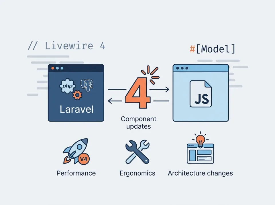 Apa yang Baru di Livewire 4: Ringkasan Fitur untuk Developer Laravel