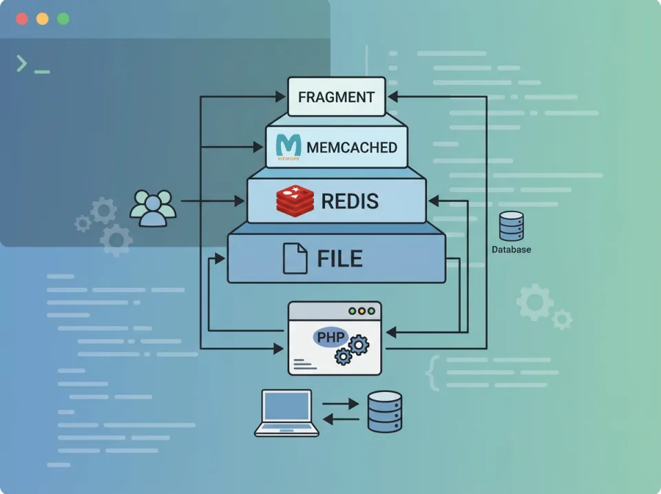 Strategi Caching Bertingkat di CodeIgniter 4 untuk Aplikasi Sibuk